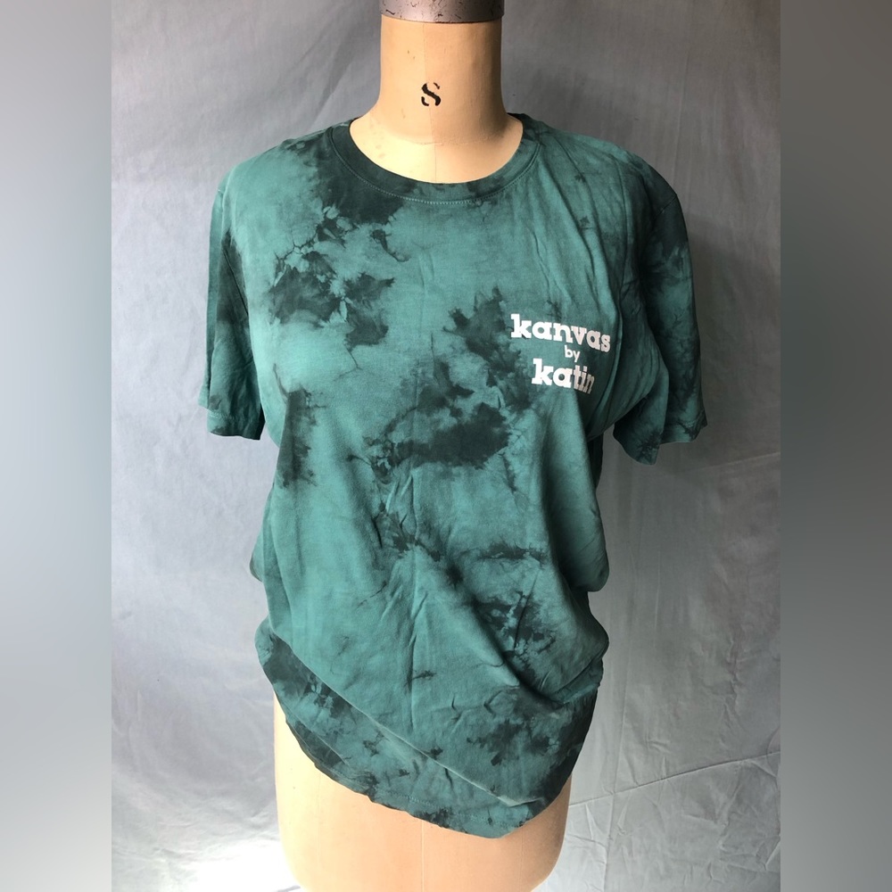 Urban Outfitters Katin Graphic T-Shirt, Size Small in Teal